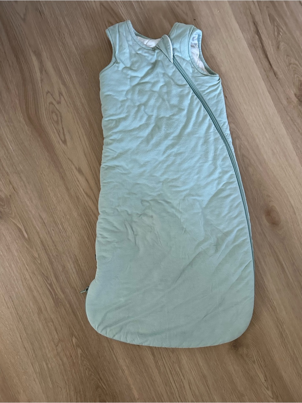 Kyte BABY Mint Green Quilted Sleeveless Sleep Sack